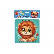 Мягкие пазлы Львенок и медвежонок, Vladi Toys VT1102-39