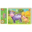 Мягкие пазлы А5 Животные фермы, Vladi Toys VT1103-44