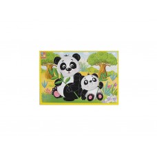 Мягкие пазлы А5 Животные зоопарка, Vladi Toys VT1103-45