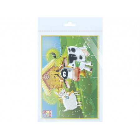 М'які пазли А5, Малюк зможе Ферма, Vladi Toys VT1103-97 М'які пазли А5, Малюк зможе Ферма, Vladi Toys VT1103-97