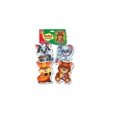 Беби пазлы Лесные обитатели, Vladi Toys VT1106-79