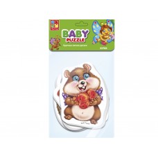 Беби пазлы Пушистики, Vladi Toys VT1106-89