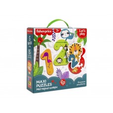 Maxi puzzle Fisher Price, Мои первые цифры, Vladi Toys VT1711-07