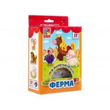 Мягкие магниты Ферма, Vladi Toys VT3106-09