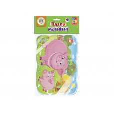 Пазлы на магните А5 Свинка и поросенок, Vladi Toys VT3205-77