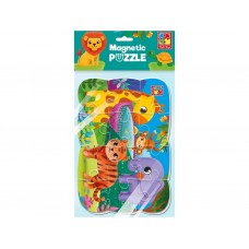 Пазлы мягкие магнитные А5, Малыш сможет Зоопарк, Vladi Toys VT3205-90