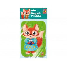 Пазлы мягкие магнитные А5, Малыш сможет Лиса, Vladi Toys VT3205-92
