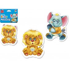 Магнитные беби пазлы Малыш сможет Зоопарк, Vladi Toys VT3208-28