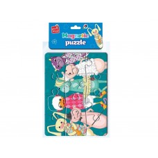 Магнитные пазлы А5 Малыш сможет Зверюшки, Vladi Toys VT3301-01
