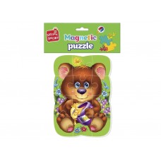 Магнитные пазлы А5 Малыш сможет Медвежонок, Vladi Toys VT3301-04