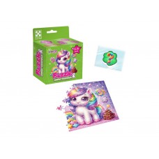 Игра развивающая пазлы и сквиш-сюрприз Единорожка2, Vladi Toys VT8030-02
