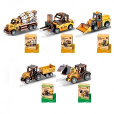 Деревянный пазл BabyToys MD 1389 строительная техника 3D Деревянный пазл BabyToys MD 1389 строительная техника 3D