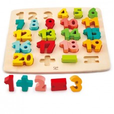 Деревянный пазл Hape Цифры E1550 