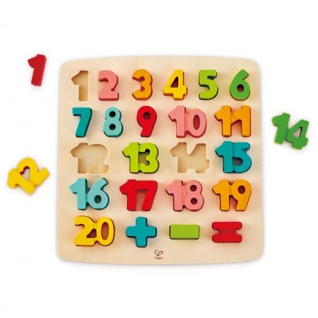 Деревянный пазл Hape Цифры E1550