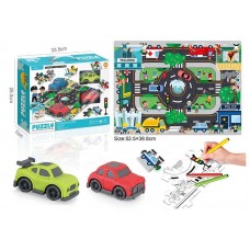 Пазли дитячі BabyToys 7077-104 різнокольорові від 3 років