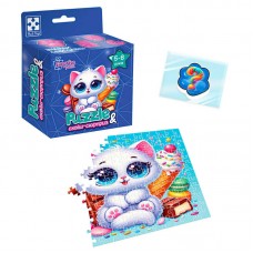 Развивающий пазл Vladi Toys 180 элементов со сквиш-сюрпризом