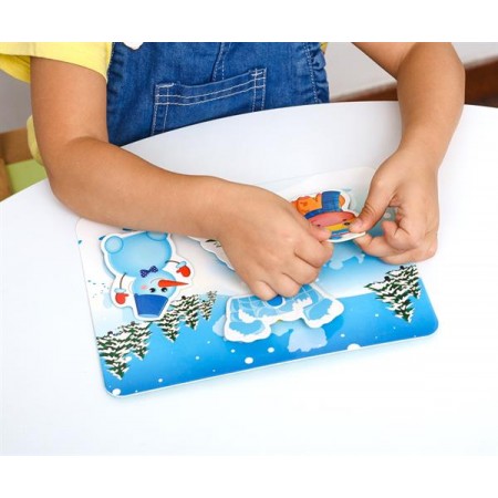Игра с липучками Vladi Toys времена года для детей от 3 лет Игра с липучками Vladi Toys времена года для детей от 3 лет