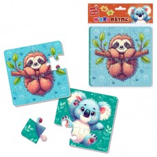 Мягкие пазлы Vladi Toys Лінивець та коала 9 и 16 элементов