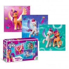 Пазл 3 в 1 Dodo My Little Pony для детей от 3 лет Пазл 3 в 1 Dodo My Little Pony для детей от 3 лет