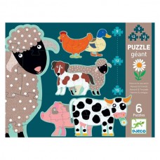 Пазл-гигант Djeco Овечка и друзья 1,4 м DJ07112 Пазл-гигант Djeco Овечка и друзья 1,4 м DJ07112