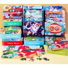 Пазл BabyToys 60 элементов микс видов для детей 3+
