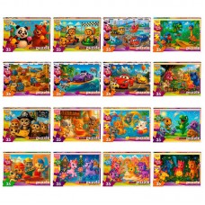 Мягкий пазл Danko Toys S35-11 35 элементов 33х23 см