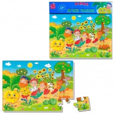 Мягкий пазл А4 Vladi Toys Репка для детей от 3 лет