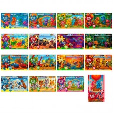 Мягкий пазл Danko Toys S20-10-01, 20 элементов, 23х16,5 см