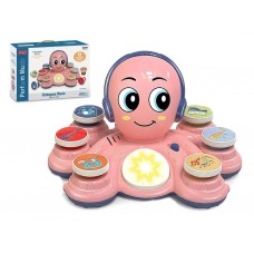 Музыкальная игрушка сортер Octopus Rock, 27 см, светится и воспроизводит звук FY912475