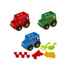 Сортер-автобус Бусик №2 Colorplast 0251 Сортер-автобус Бусик №2 Colorplast 0251