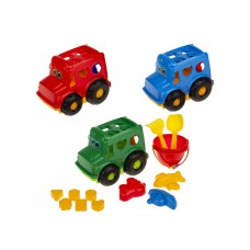 Сортер- автобус Бусик №3 Colorplast 0268 Сортер- автобус Бусик №3 Colorplast 0268