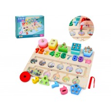 Дерев'яна іграшка Багатофункціональна дошка Tree Toys MD 0874