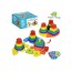 Іграшка дерев’яна пірамідка-пазл MD 1379 Геометрика 17 см, Tree Toys