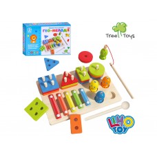 Деревянная игрушка Многофункциональная доска Tree Toys MD 0855