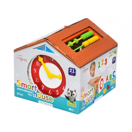 Іграшка-сортер Smart house 21 елемент в коробці Tigres 39762 Іграшка-сортер Smart house 21 елемент в коробці Tigres 39762