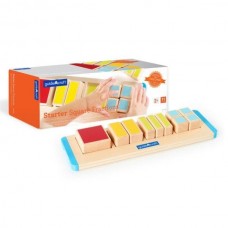 Деревянный пазл-сортер Guidecraft Manipulatives Части квадрата G6748 