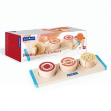 Деревянный пазл-сортер Guidecraft Manipulatives Сегменты круга G6746 