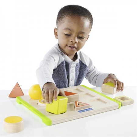 Дерев'яний сортер Guidecraft Manipulatives Фігури в просторі G6744 Дерев'яний сортер Guidecraft Manipulatives Фігури в просторі G6744