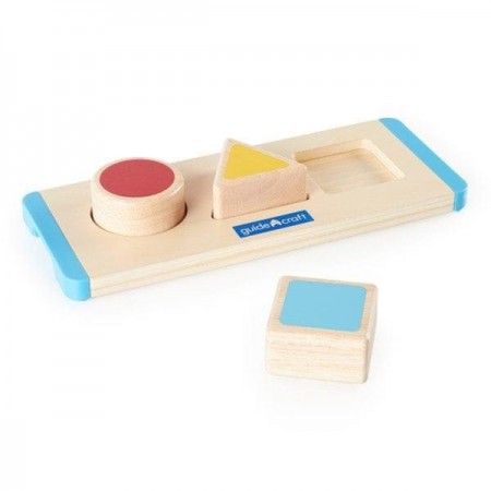 Деревянный сортер Guidecraft Manipulatives Простые фигуры G6743