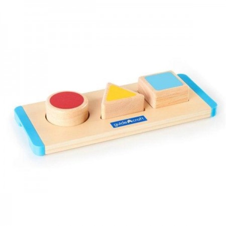 Деревянный сортер Guidecraft Manipulatives Простые фигуры G6743