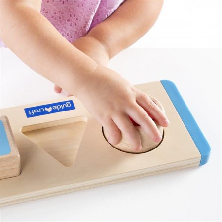 Деревянный сортер Guidecraft Manipulatives Простые фигуры G6743