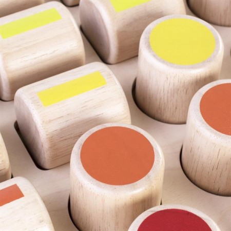Дерев'яний сортер Guidecraft Manipulatives Рахункові циліндри G6902