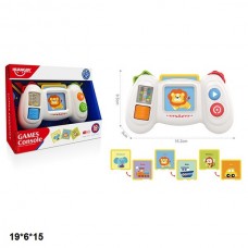 Музыкальный джойстик BabyToys HE0552 со светом на батарейках