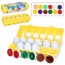 Сортер-пазл яйцо BabyToys LB33-3A фрукты овощи 12шт