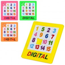 Головоломка пятнашки детская игрушка BabyToys 1376-B, 6,5-8 см