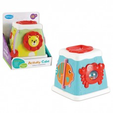 Развивающая игрушка BabyToys 3013 с зеркалом и трещоткой Развивающая игрушка BabyToys 3013 с зеркалом и трещоткой