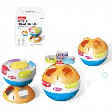 Сортер шар BabyToys 59029 с музыкой и светом, 15см