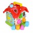 Игра M 0001 U/R домик-логика, 20см, сортер, счеты, шестеренки, часы, пищалка, в кор-ке