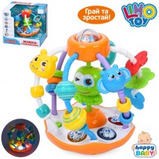 Игра M 5477 16см, лабиринт, муз, звуки животных, свет на бат-ке, в кор-ке