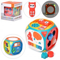 Развивающий куб-сортер BabyToys N6108 с музыкой и светом Развивающий куб-сортер BabyToys N6108 с музыкой и светом